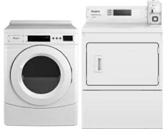 Side by Side Washer & Dryer Set